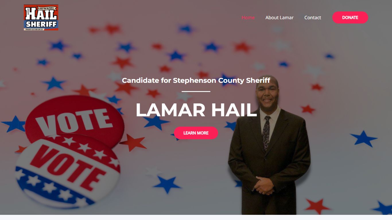 Lamar Hail for Stephenson County Sheriff – Candidate for Stephenson ...